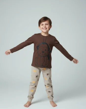 بيجامة ولادي قرد وسفاري