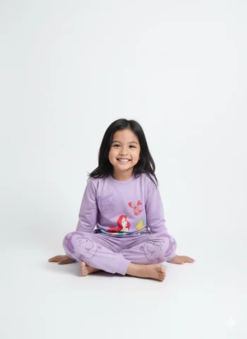 بيجامة بناتي ديزني برنسيس ليلاك